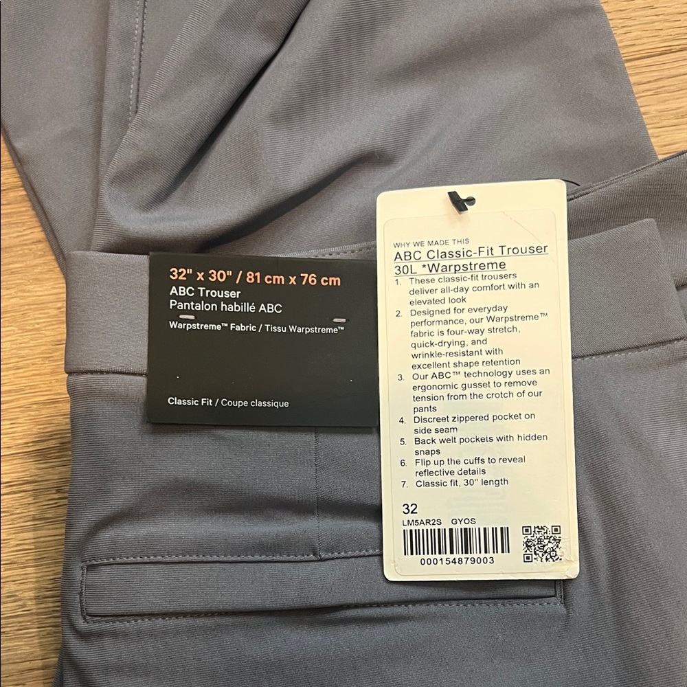 Lululemon Athletica Classic-Fit Blue Pants